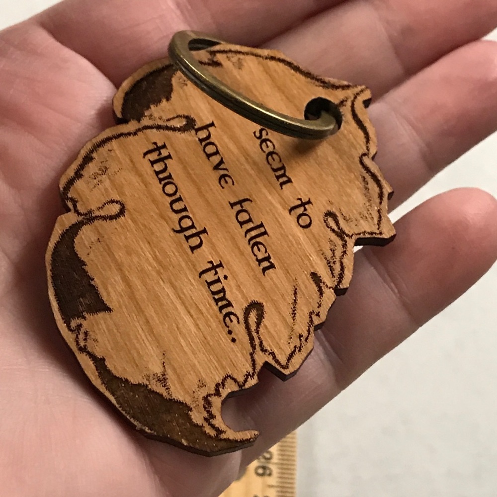 Outlander Claire Quote,Falling through time key - Picture 3 of 5